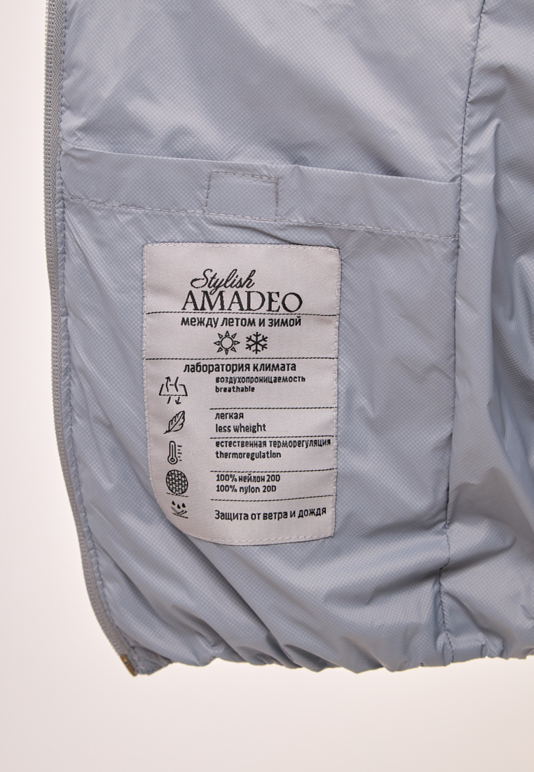 Жилет Stylish AMADEO AV-7404-светло-серый - фото 10