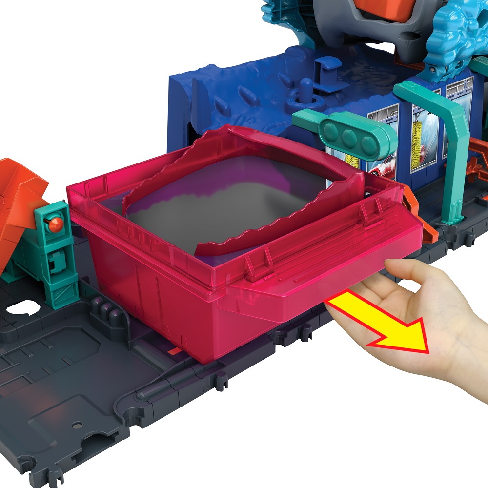 Автомойка Hot Wheels city ultra shark car wash HTN82 - фото 7