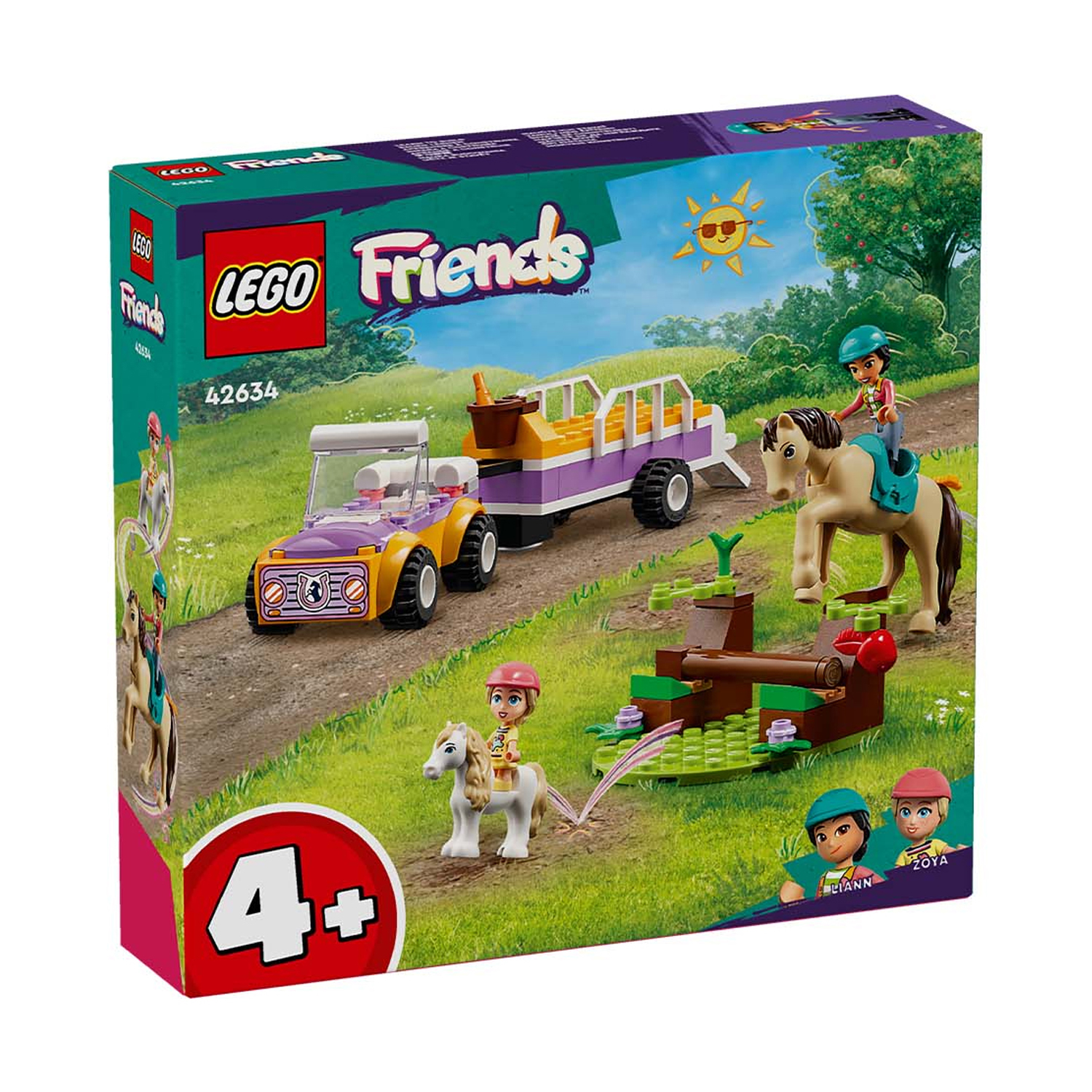 Конструктор LEGO Friends Трейлер для лошадей и пони - фото 9