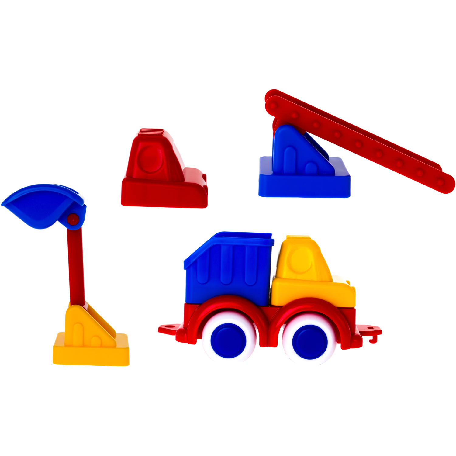 Конструктор VIKINGTOYS Строители Создай свою машинку - фото 3