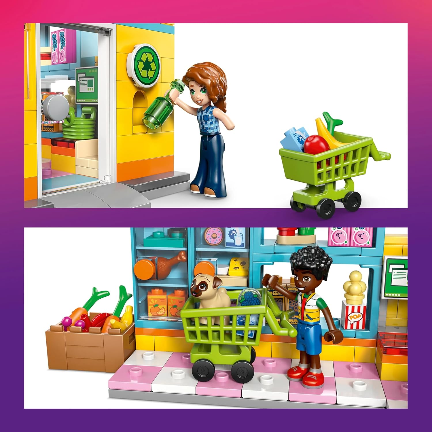 Конструктор LEGO Friends Минимаркет Хартлейк-сити 176 дет. - фото 6