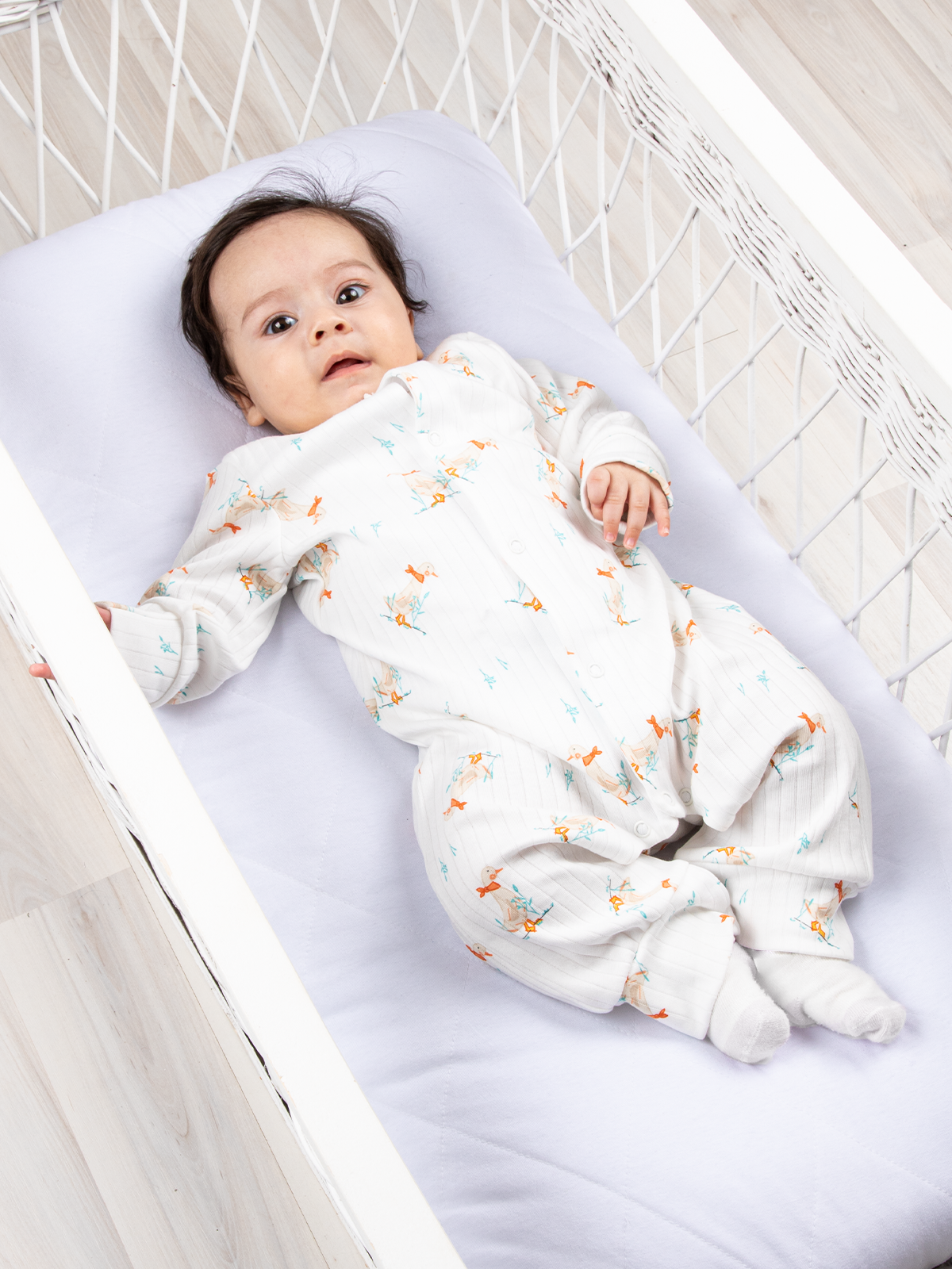 Комбинезон 2 шт Осьминожка 218-442п/гуси - фото 11