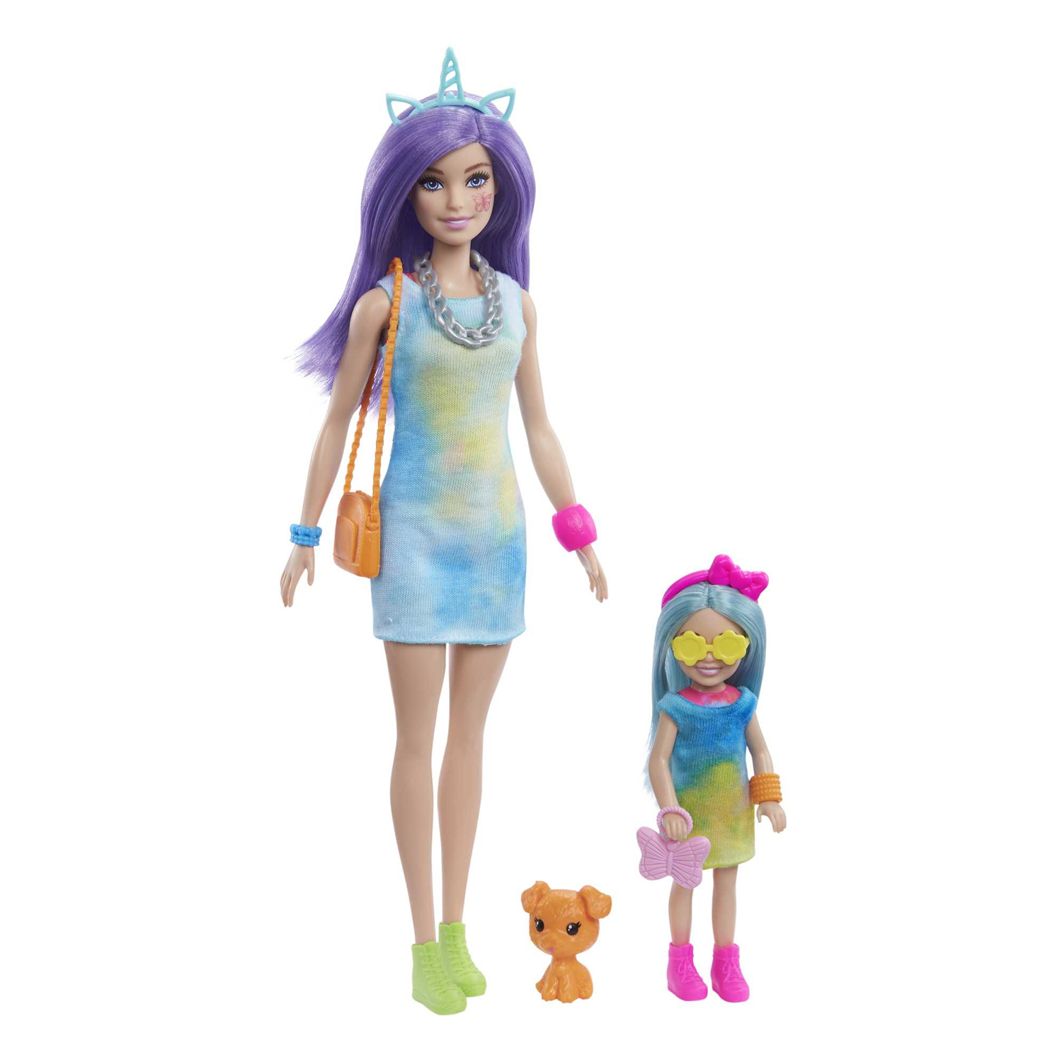 Кукла модельная Barbie Tie-Dye Fashion Maker HCD29 - фото 5