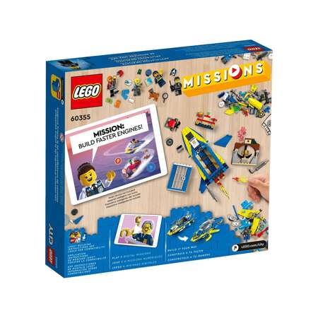Конструктор LEGO City WaterPolice Detective Missions блочный