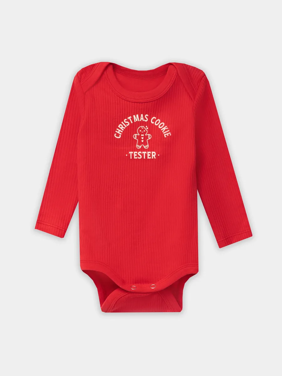 Боди 2 шт Mark Formelle (Марк Формэль) 13018-2/огненный красный +печеньки на сл.масле - фото 8