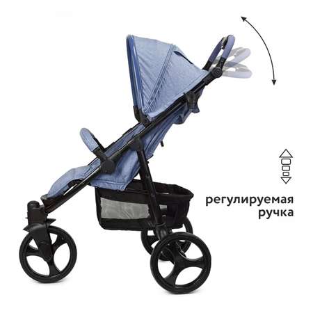 Коляска прогулочная Babyton Trio Denim