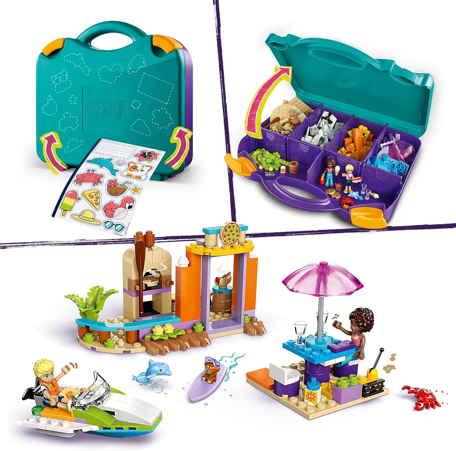 Конструктор LEGO Friends Творческий чемодан 188 дет. - фото 3