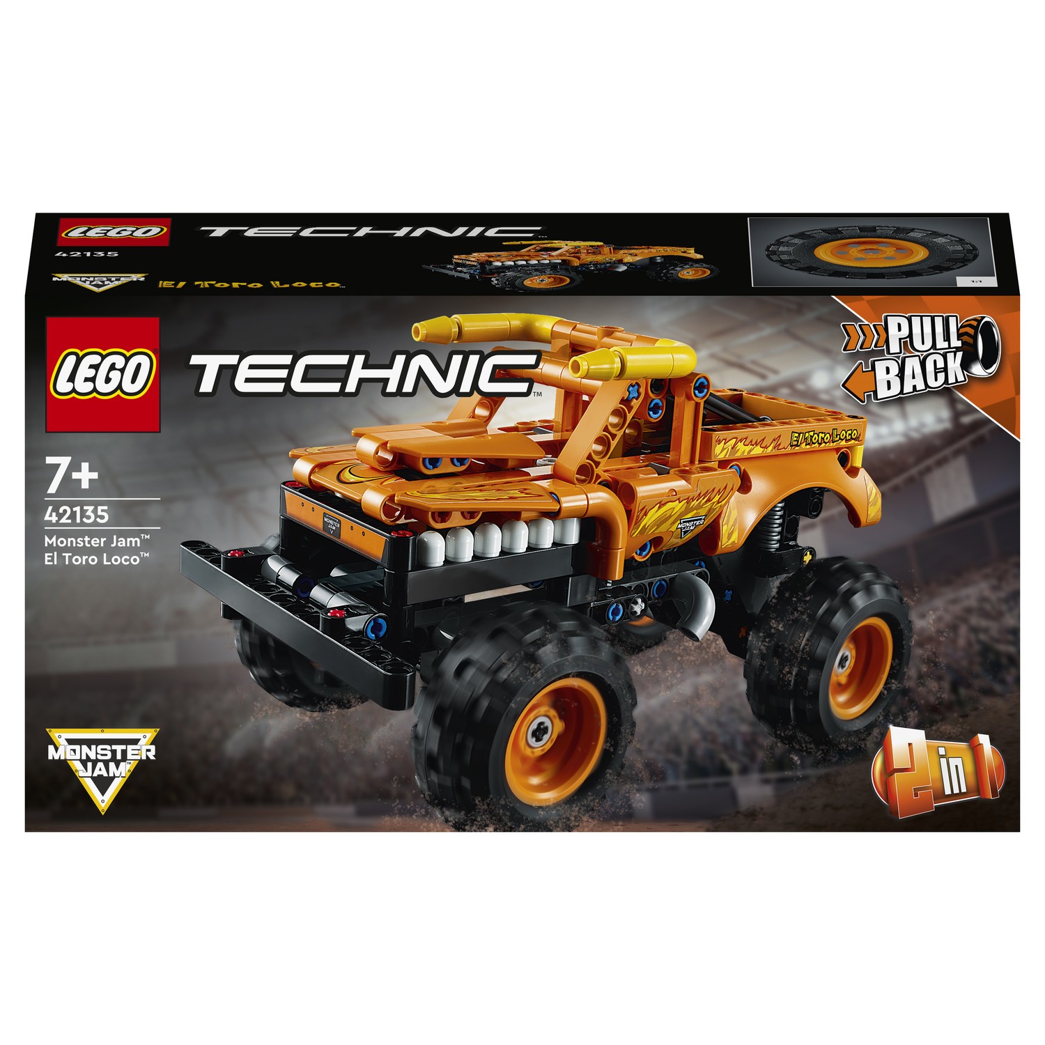 Конструктор LEGO Technic Monster Jam El Toro Loco 247 дет. - фото 2