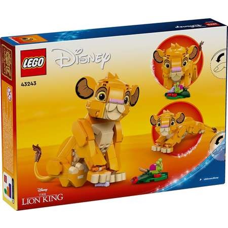 Конструктор LEGO Disney Симба детеныш Короля Льва блочный