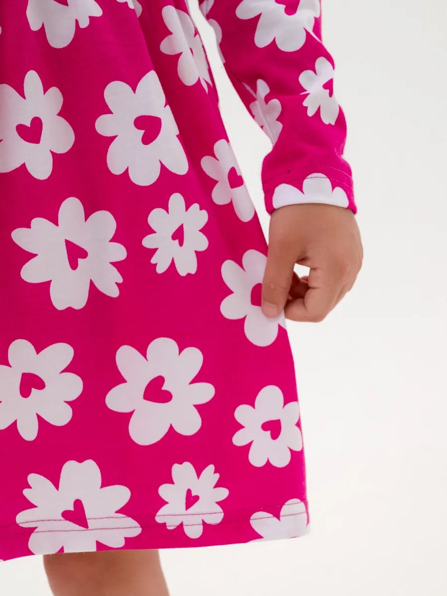 Платье NATIVIA ПТД/цветокссердечкомнакрасном - фото 14