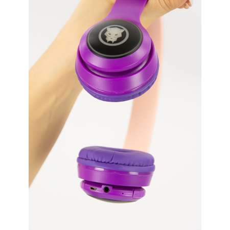 Наушники Bluetooth CASTLELADY беспроводные детские светящиеся X40М