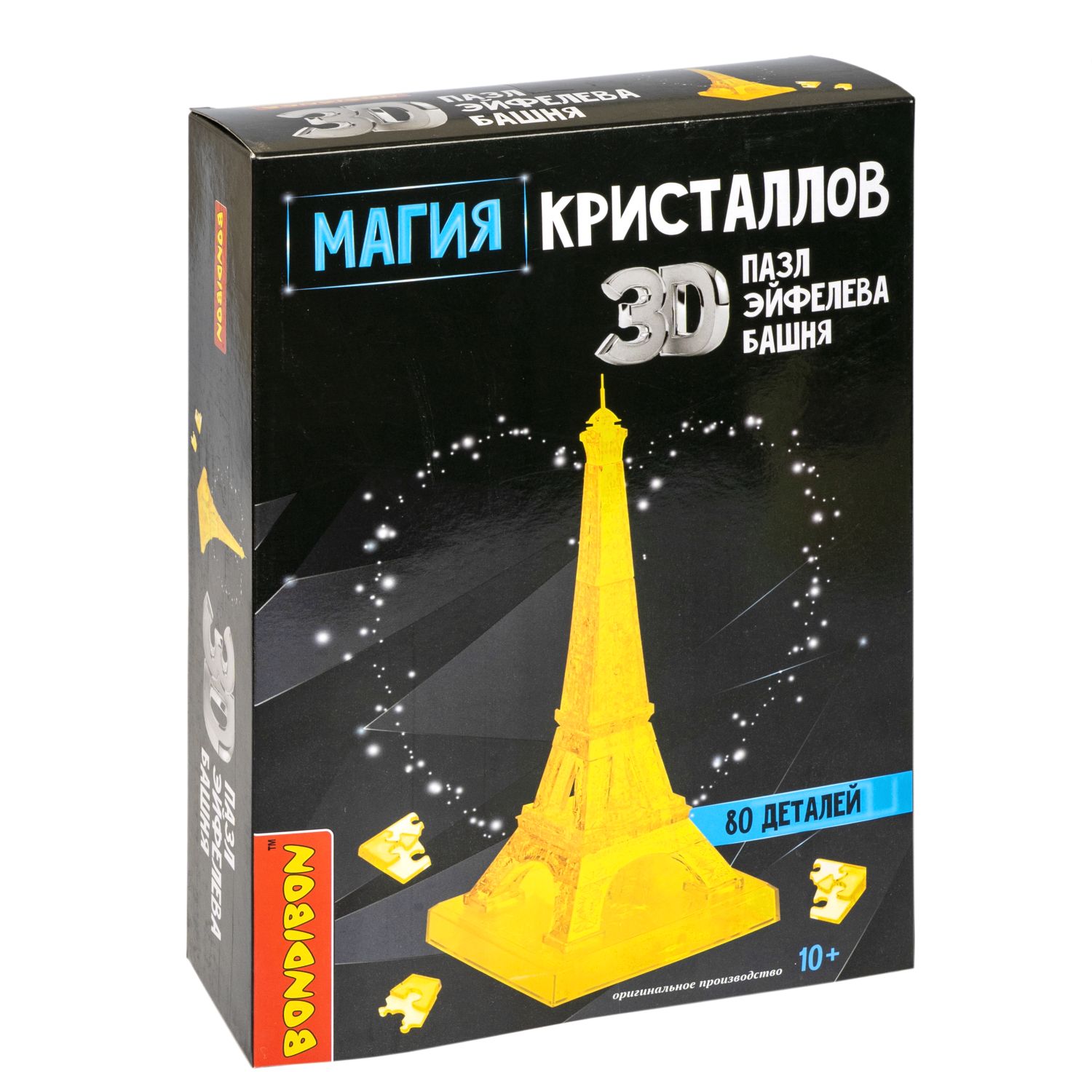Пазл Bondibon кристаллический Эйфелева башня 3D - фото 3