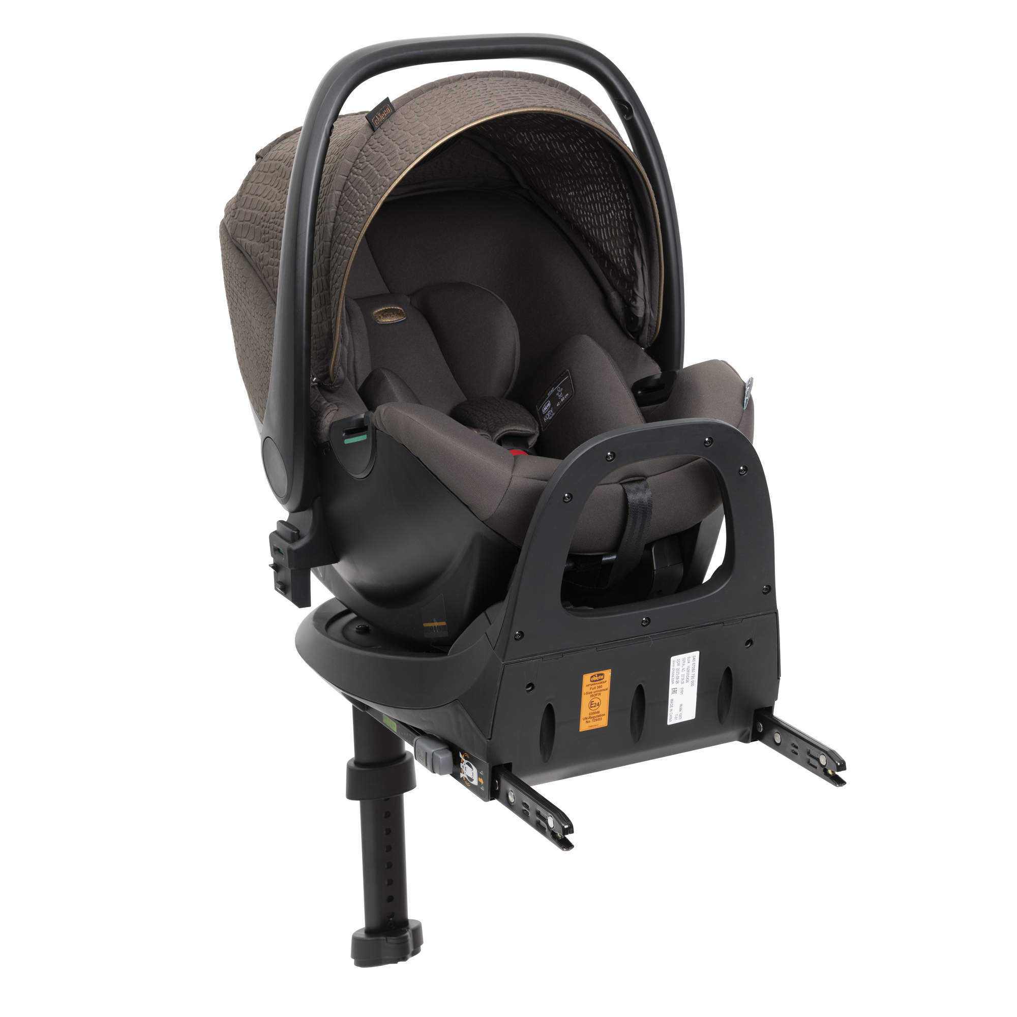 Автокресло Chicco 0 (0 -13 кг) коричневый - фото 14