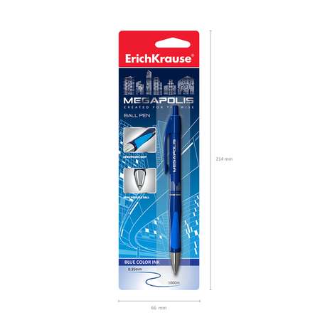 Ручка шариковая ErichKrause 1 шт.