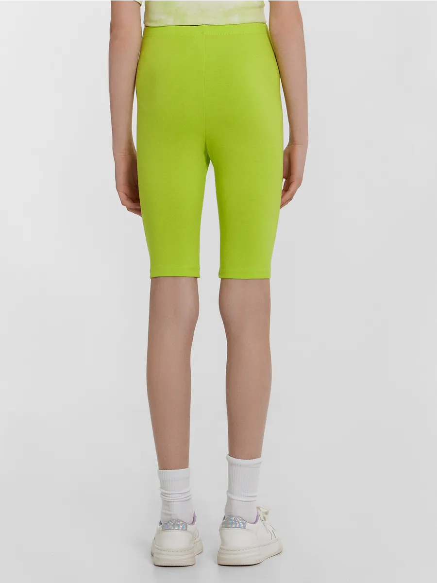 Велосипедки 2 шт Mark Formelle (Марк Формэль) 137721-2/зеленый лайм +лиловый вереск +печать - фото 5