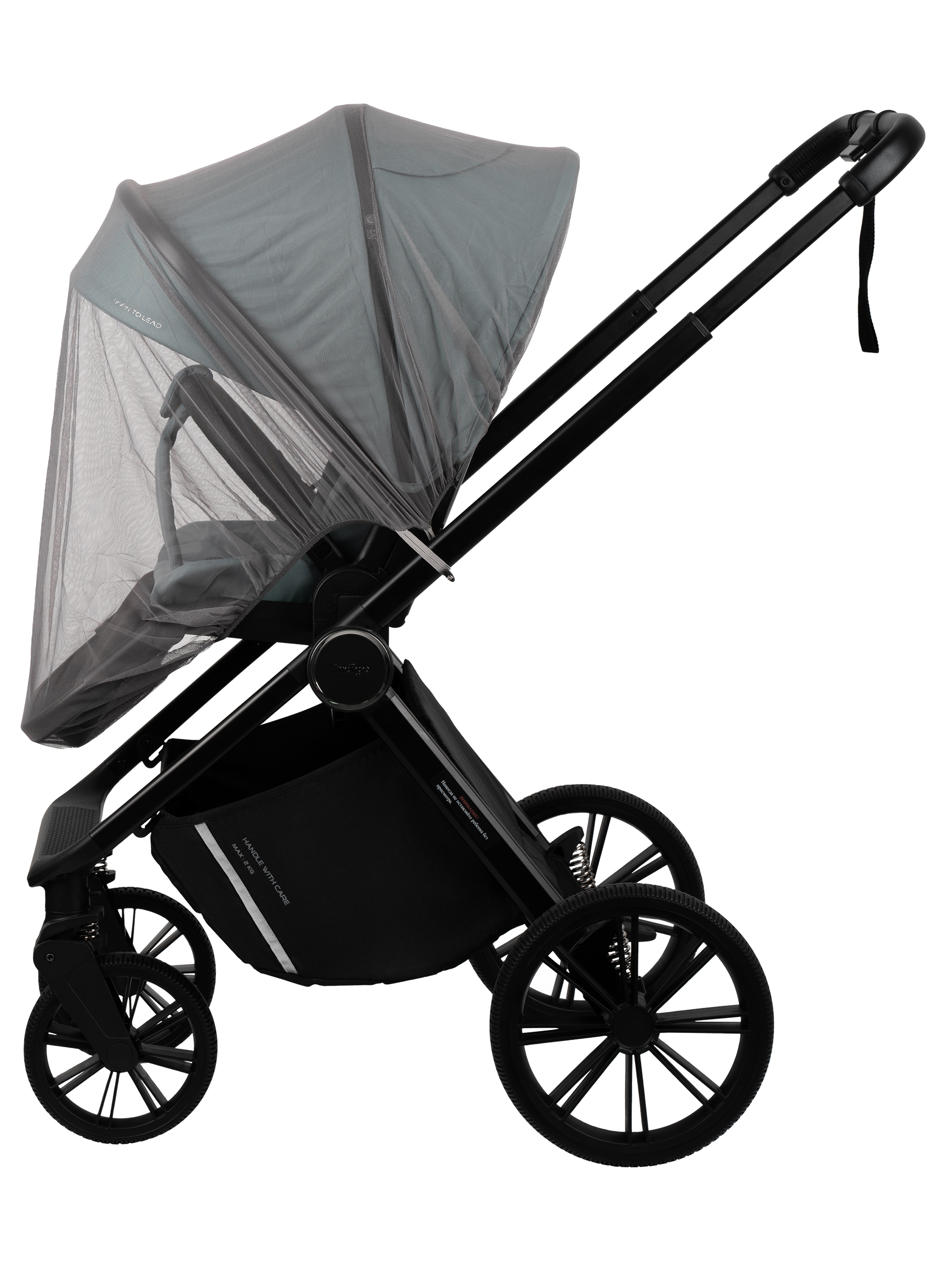 Коляска 2в1 Indigo Sting зеленый - фото 18