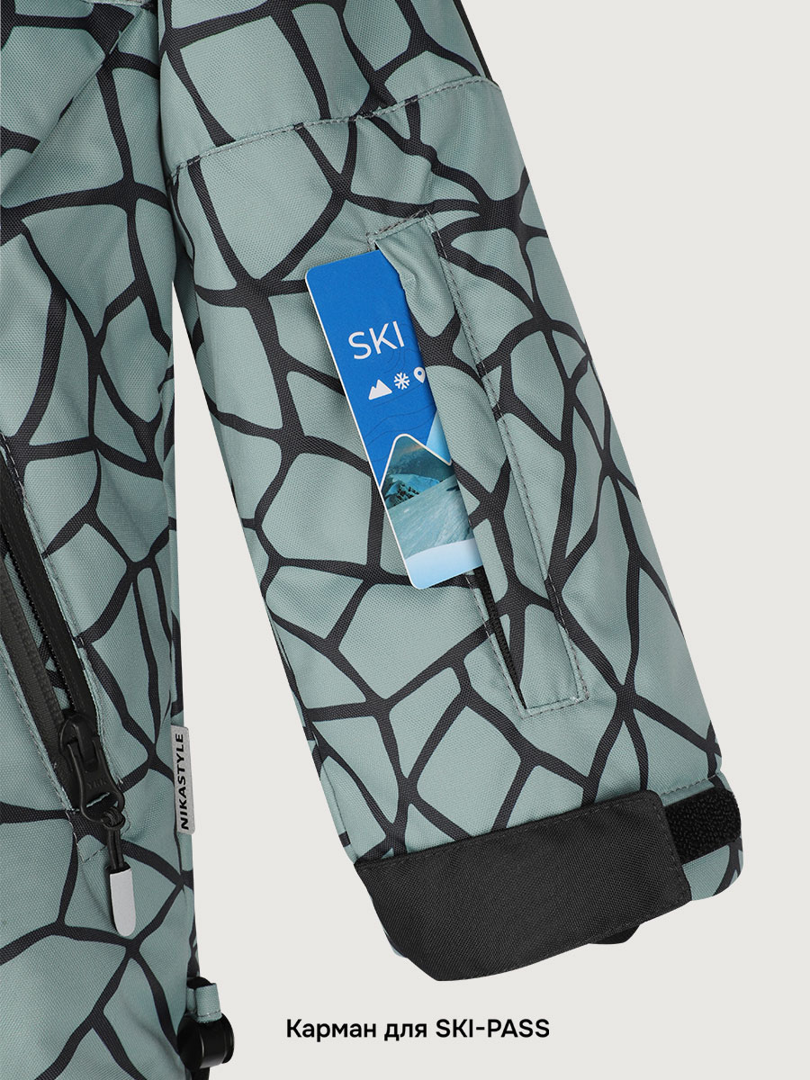 Костюм NIKASTYLE 7з2925 полынь/черный - фото 12