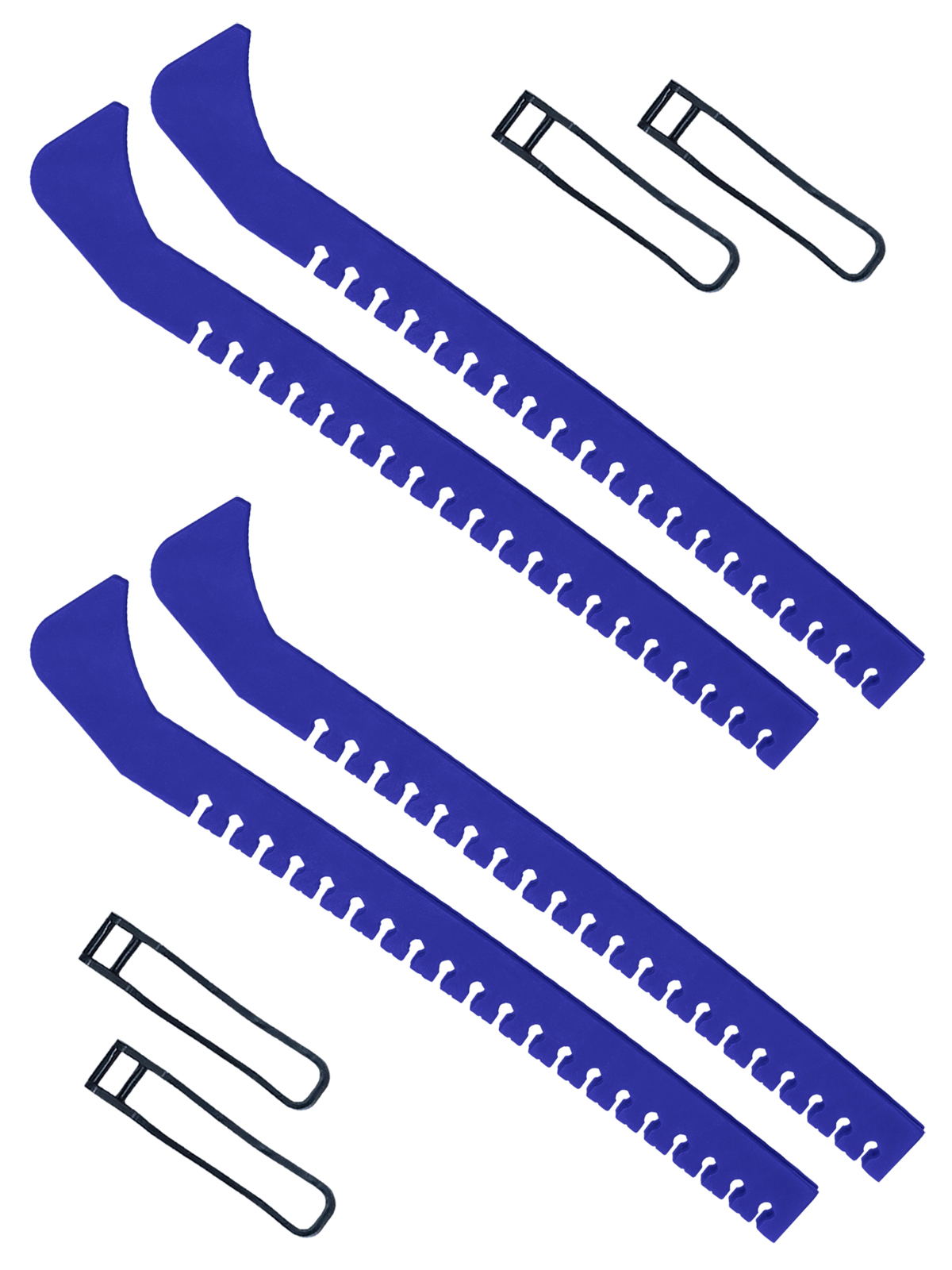 Чехлы для коньков Задира на лезвия универсальные 2 пары - фото 1