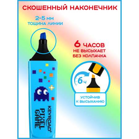 Текстовыделители KEYROAD 4 цв.