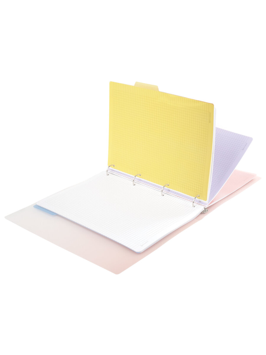 Тетрадь со сменным блоком Brauberg клетка 120 лист. - фото 5