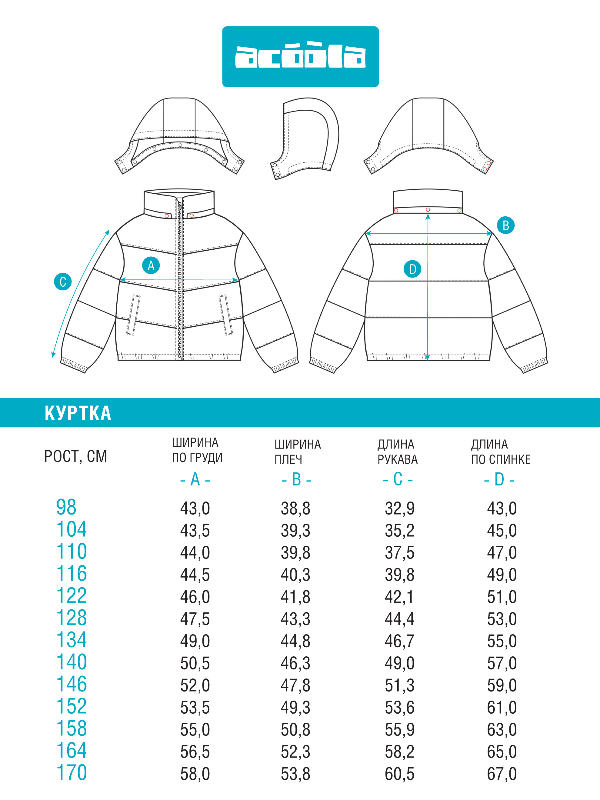 Куртка Acoola 20230650010_0082067 - фото 10