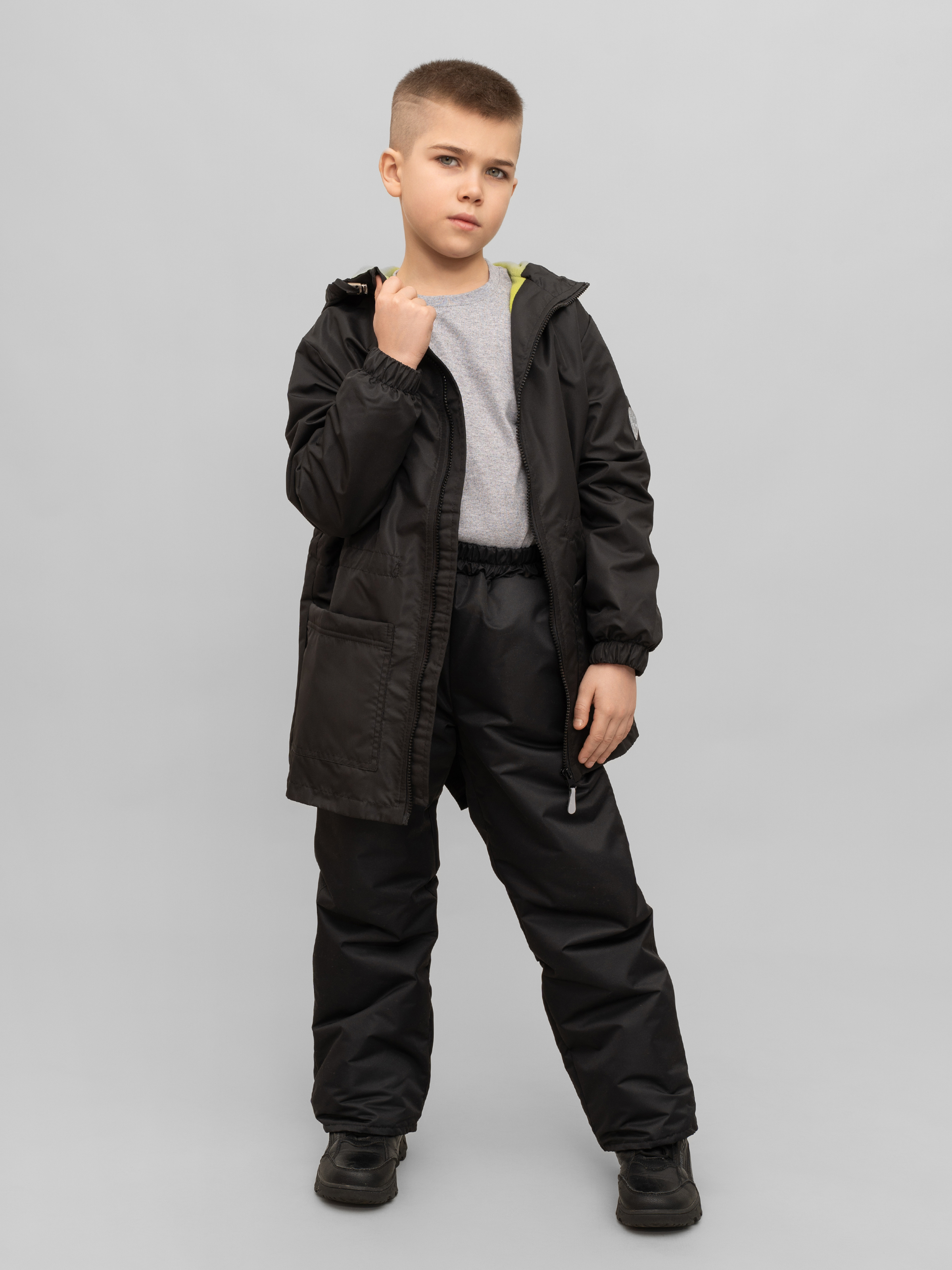 Брюки Arctic kids 10-025 черный - фото 14