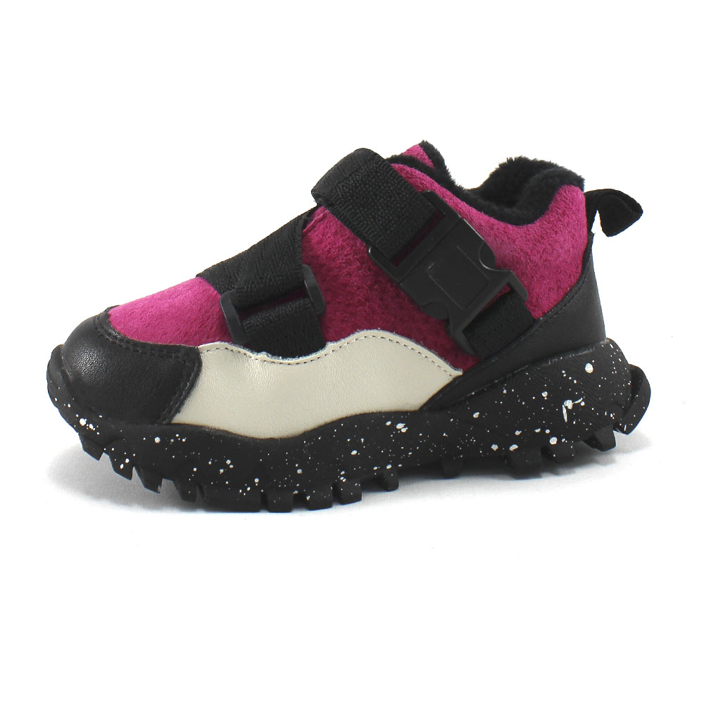 Кроссовки BEST.A F-9854-СВ BEST.A Кроссовки детские,черно-малиновый - фото 1