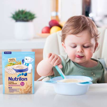 Каша безмолочная Nutrilon рисовая 180г с 4месяцев
