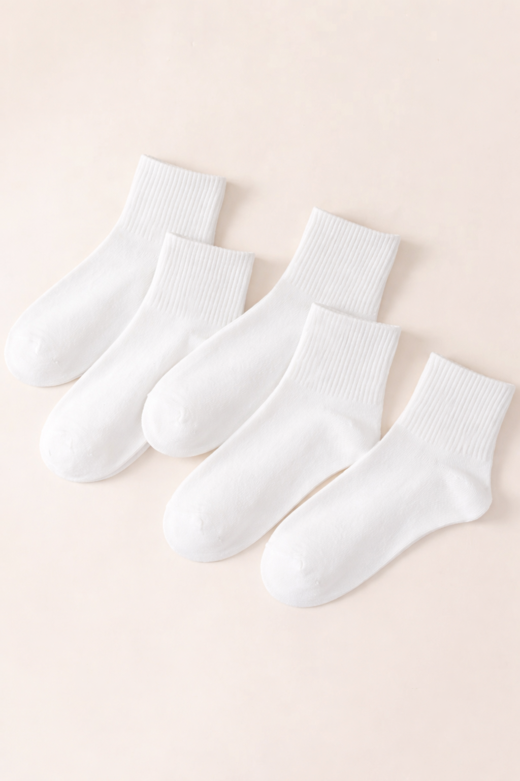 Носки 5 пар Новомосковский трикотаж 22/Белый - фото 1