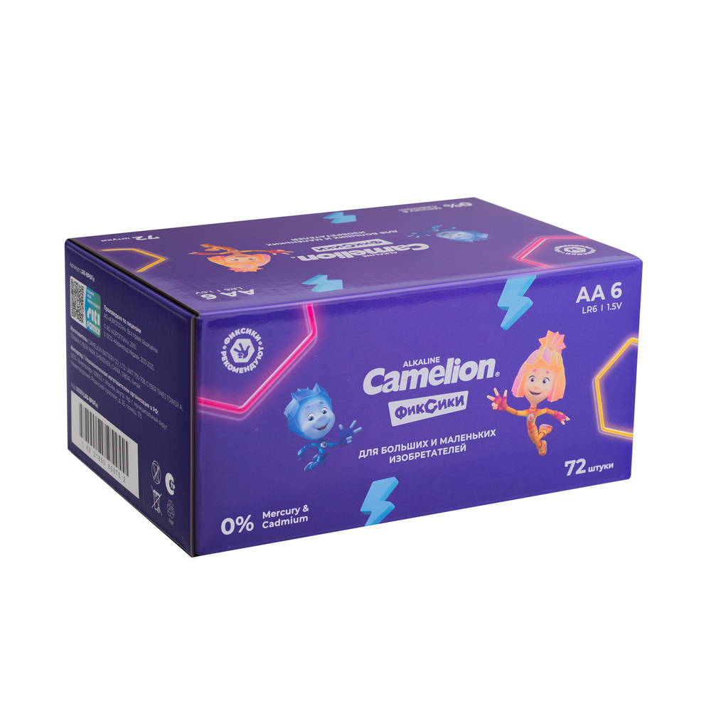 Пальчиковая батарейка Camelion LR6-BP6Fix - фото 6