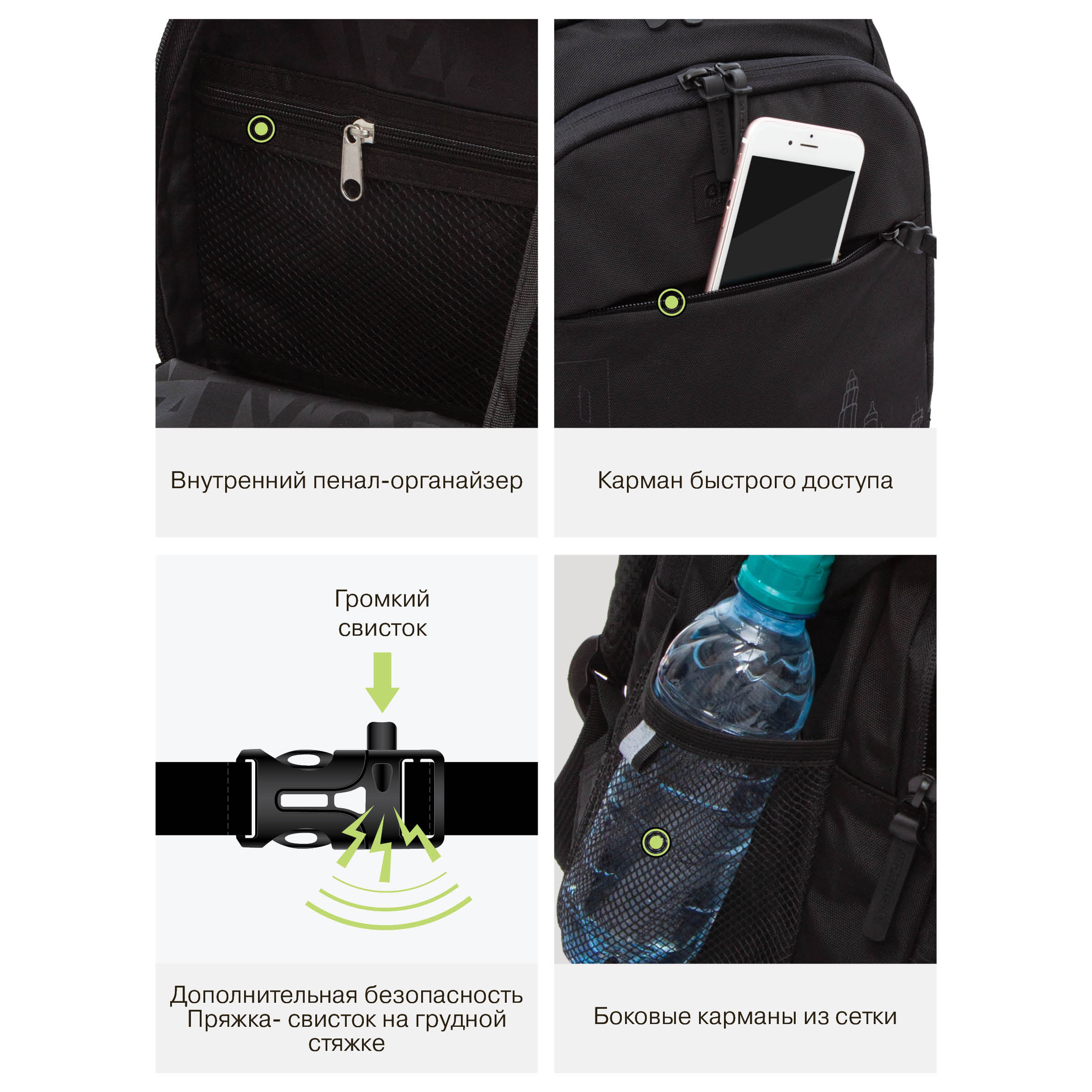 Рюкзак Grizzly для мальчика - фото 12