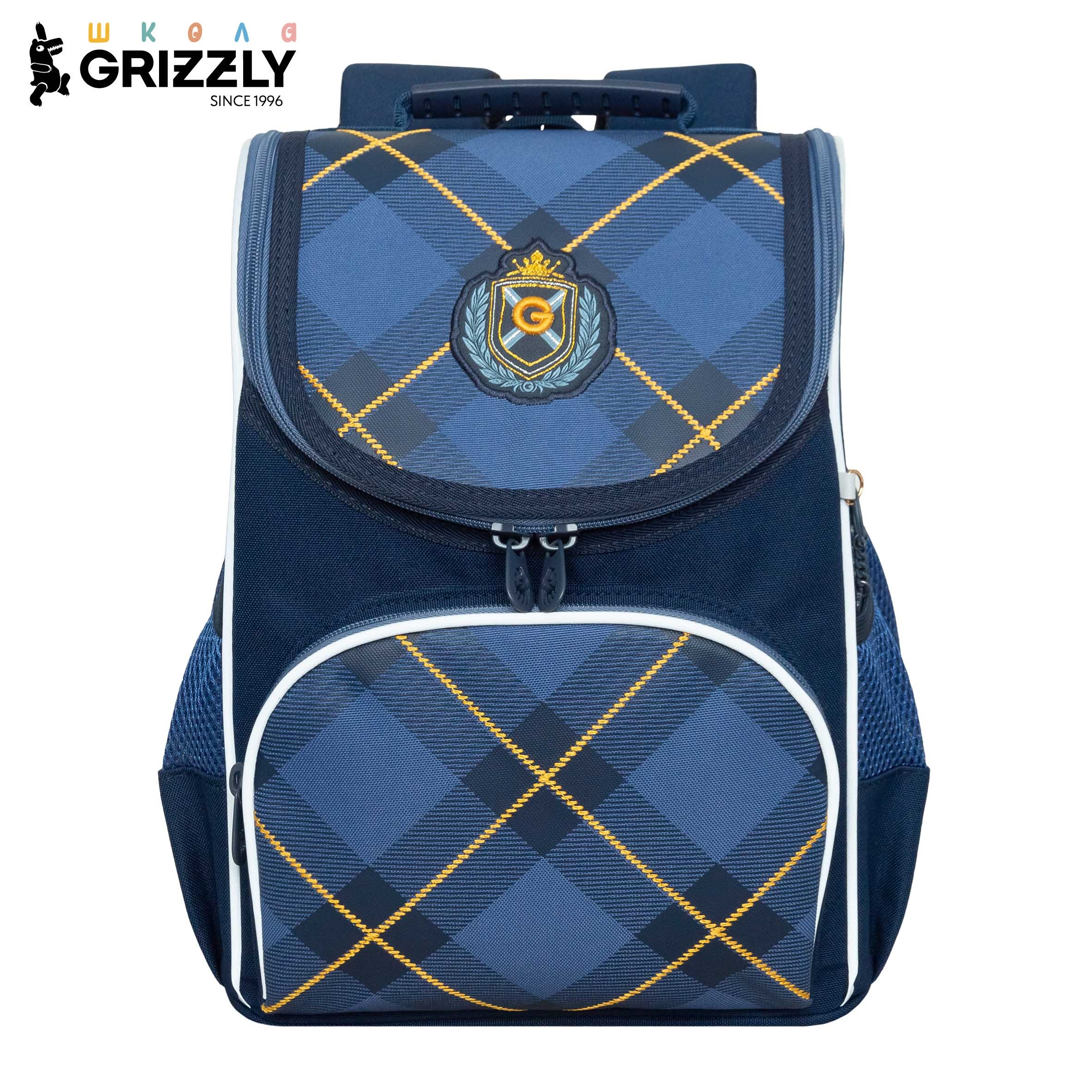 Ранец Grizzly Клетка - фото 1