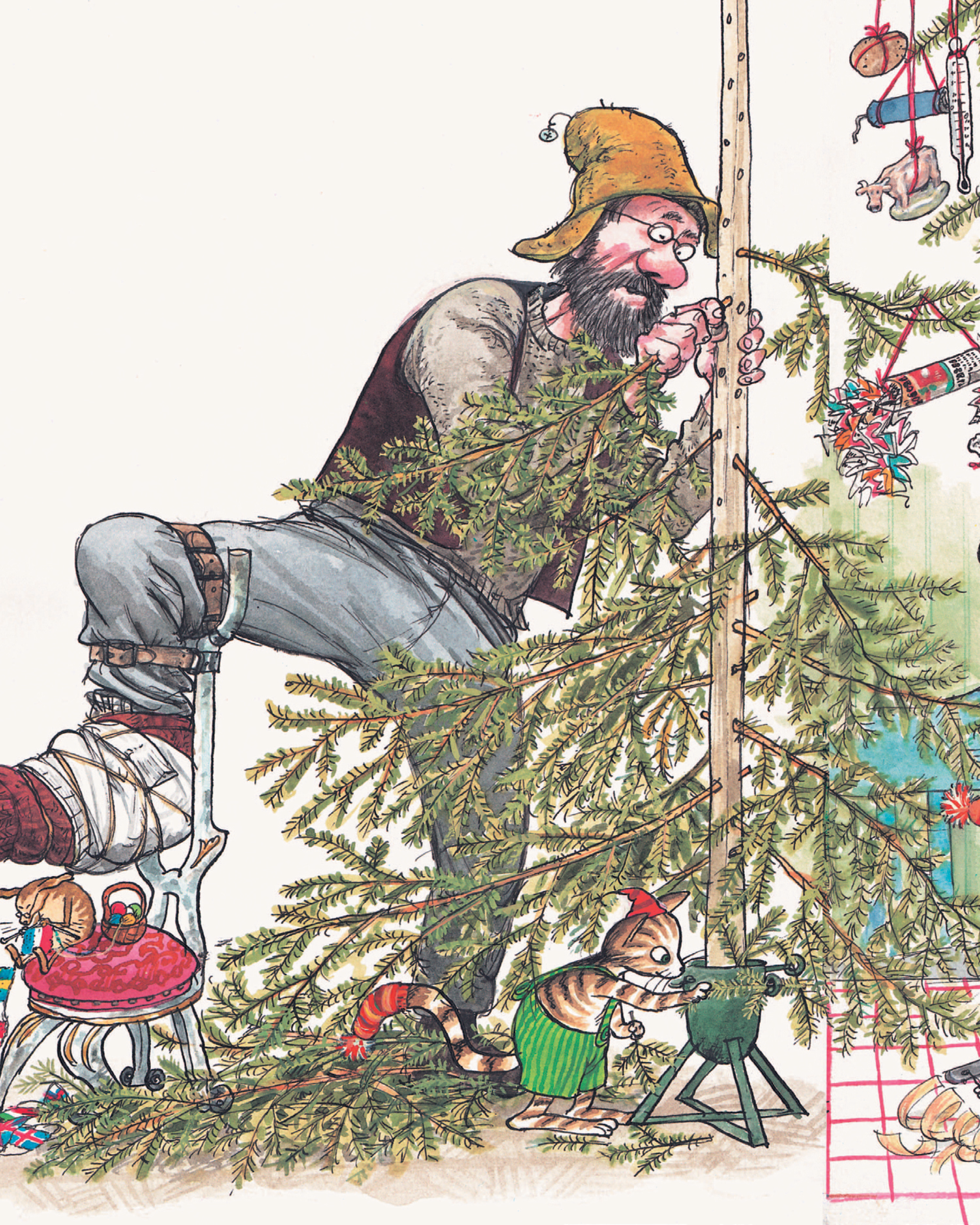 Книга ALBUS CORVUS Рождество в домике Петсона - фото 8