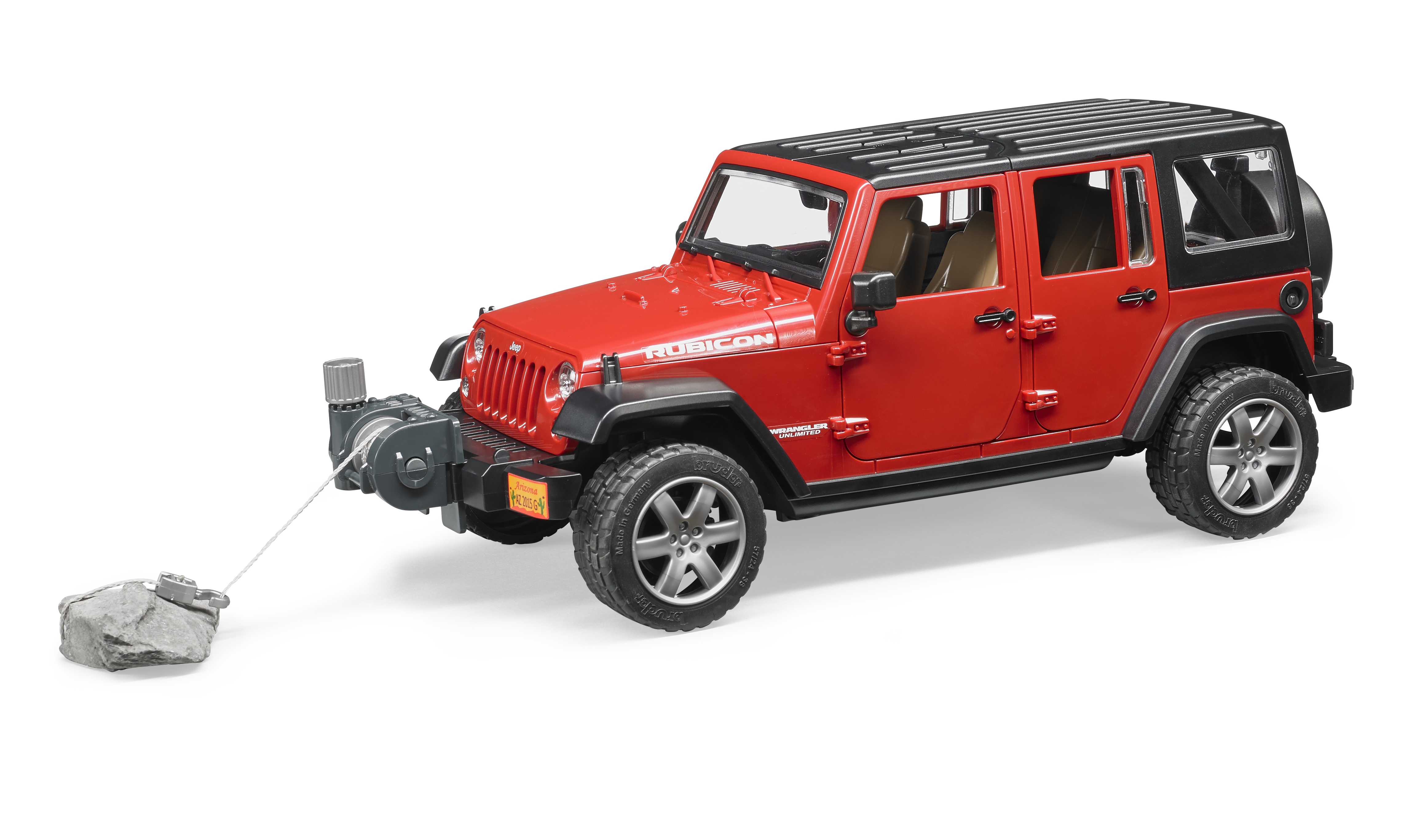 Внедорожник Bruder Jeep 1:16 02-525 - фото 10