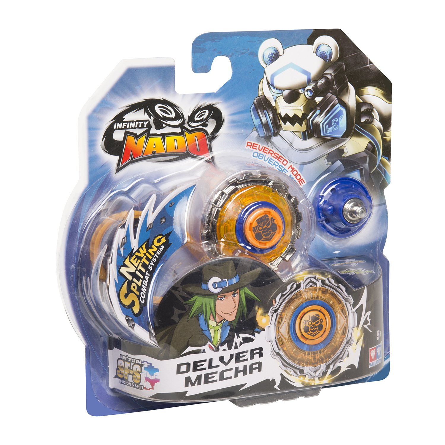 Игровой набор Infinity Nado Волчок Delver Mecha Стандарт - фото 3