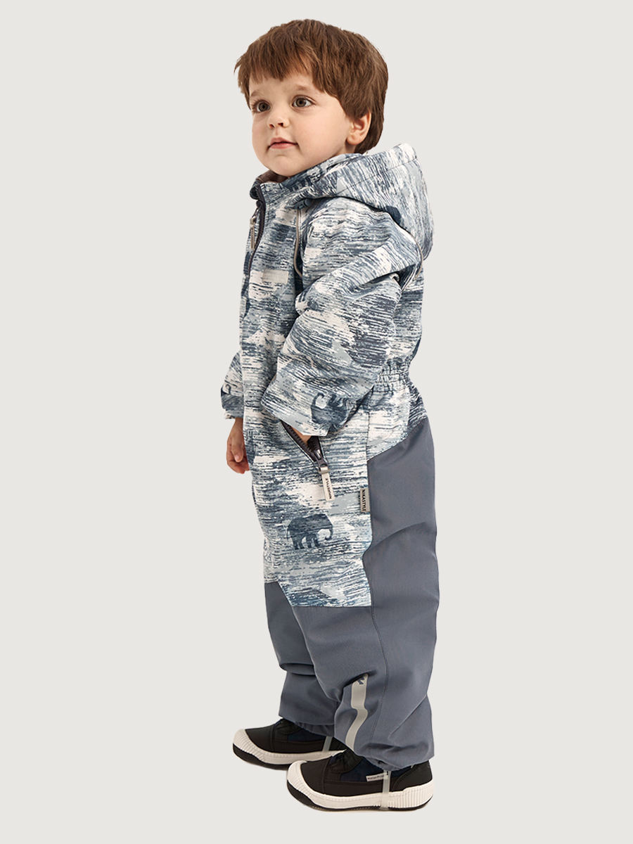 Комбинезон NIKASTYLE 8м1126 деним/серый - фото 6