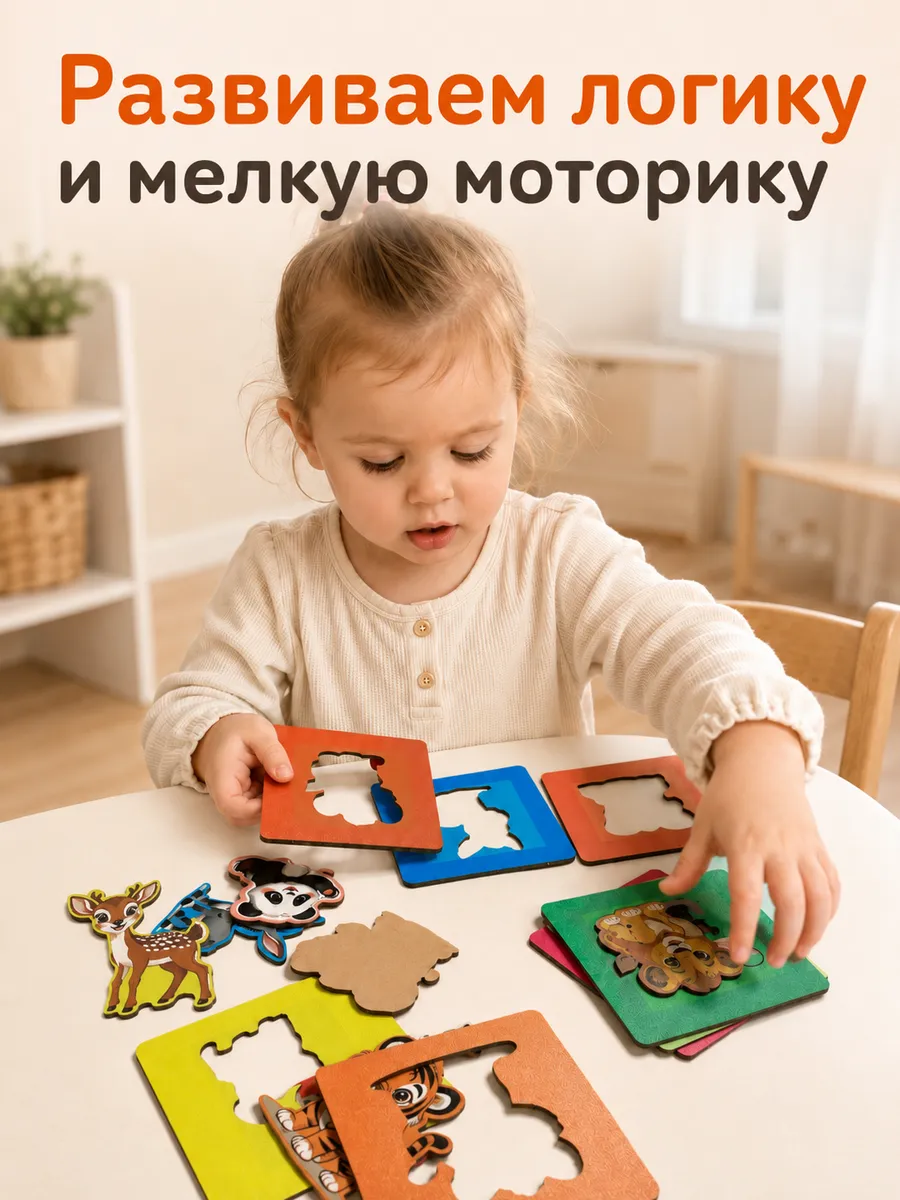 Игрушка ГРАТ рамка-вкладыш - фото 4