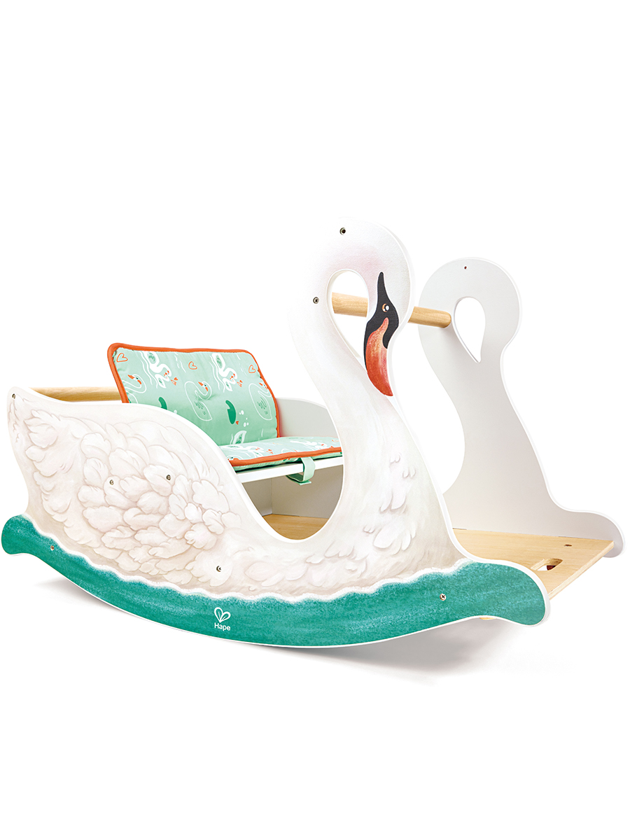 Качалка Hape лошадка, с ручкой - фото 12