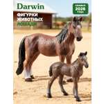 Игровой набор DARWIN Лошади 2шт