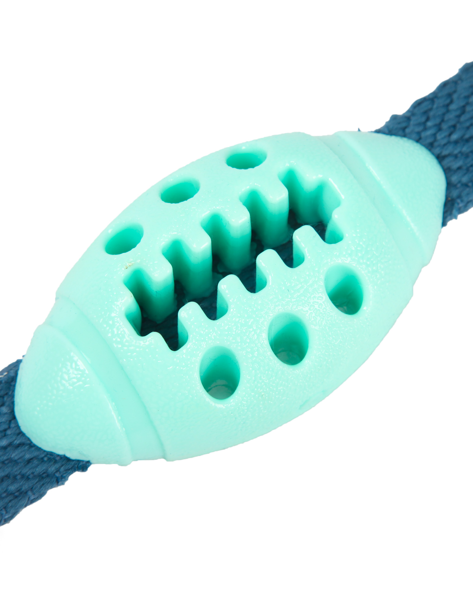 Игрушка для собак Barbaks Мяч из термопластичной резины на веревке 36*5.5*9.5см - фото 2