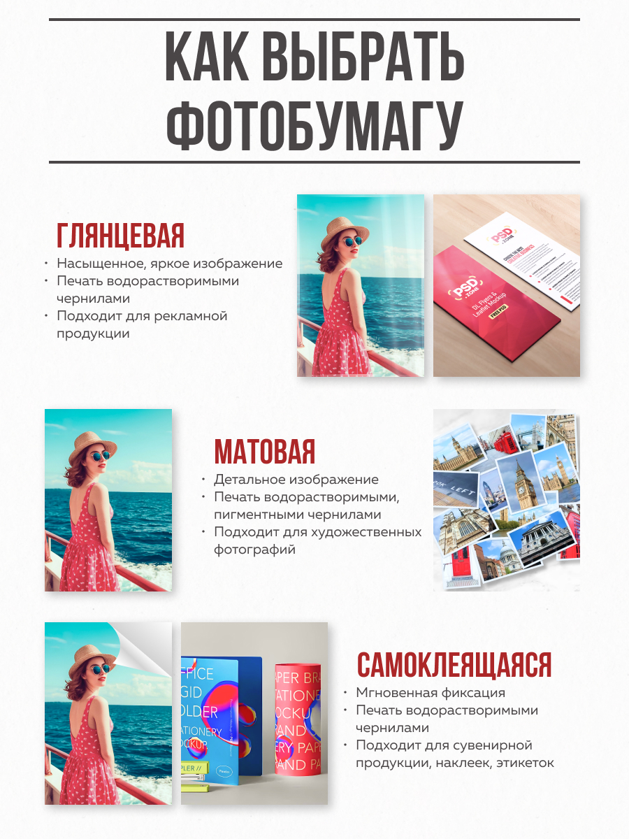 Фотобумага глянцевая Revcol 10х15 230гр 100 листов - фото 5