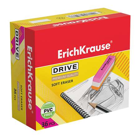 Ластик ErichKrause в ассортименте