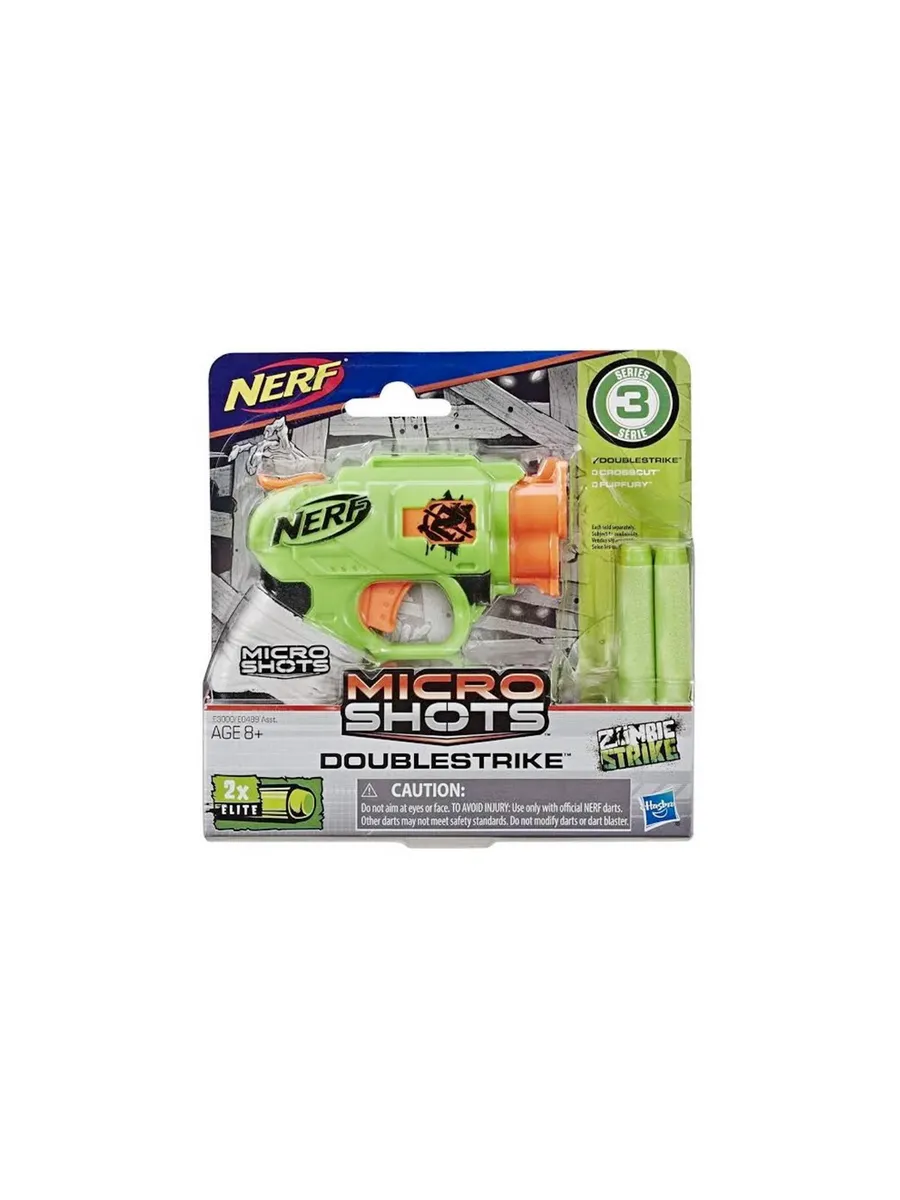 Бластер Nerf Microshots Doublestrike - фото 2