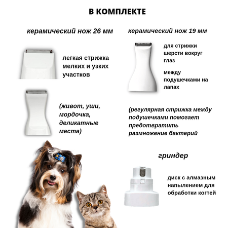 Триммер-гриндер Pettix Iclipper N6
