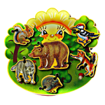 Игрушка Нескучные игры шнуровка В лесу