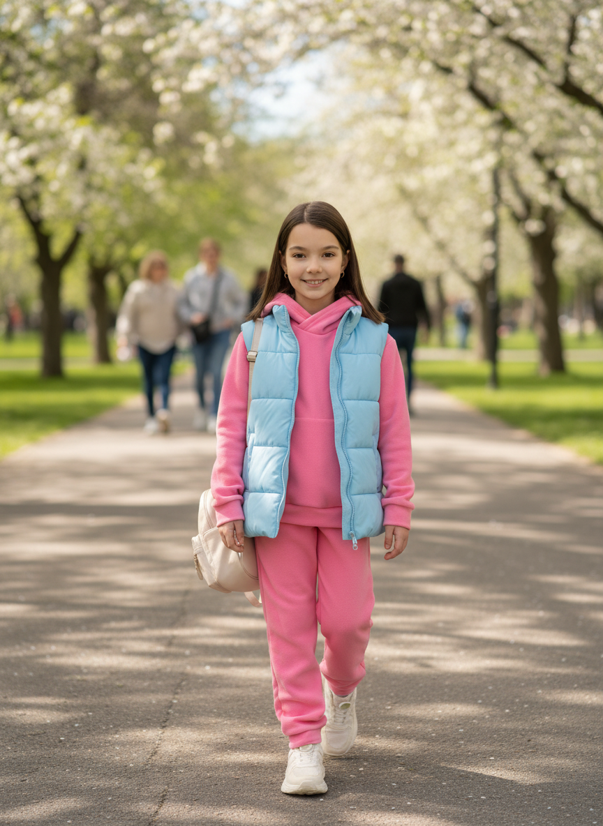 Костюм Утенок 7043г(ш) розовый - фото 3