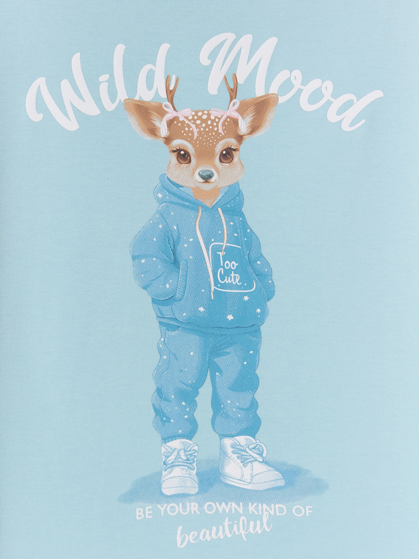 Пижама Mark Formelle (Марк Формэль) 567743/тихая вода +оленята с бантиками - фото 6