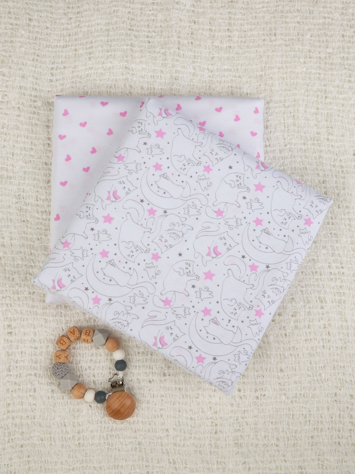 Пелёнка inlovery Легкость трикотаж 90х120 см 2 шт. - фото 15