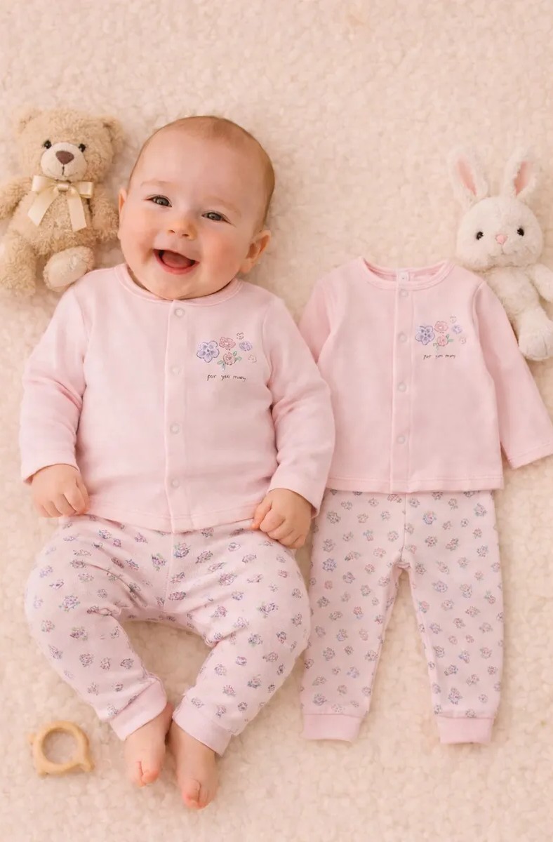 Комплект Mark Formelle (Марк Формэль) 89410/розовый +цветочки на розовом - фото 2