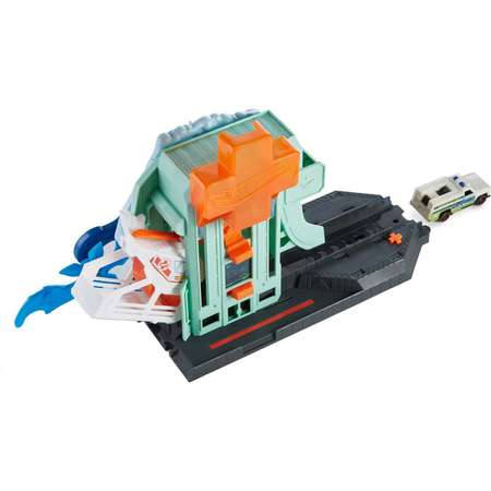 Трек Hot Wheels Атака летучей мыши с лифтом, многоуровневый